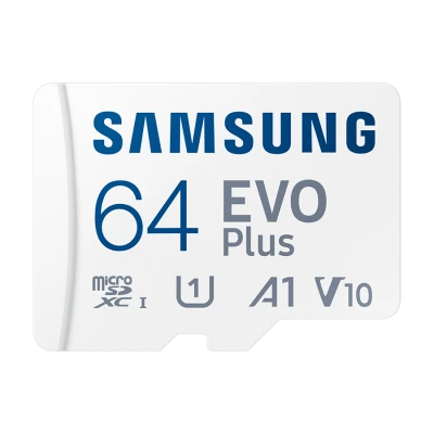 Micro SD card Samsung 64GB EVO Plus MB-MC64SA/EU Read : up to 160MB/s Write