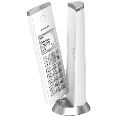 Panasonic Telefon bežični, DECT/GAP, 1.5" LED display, bijela - KX-TGK210FXW