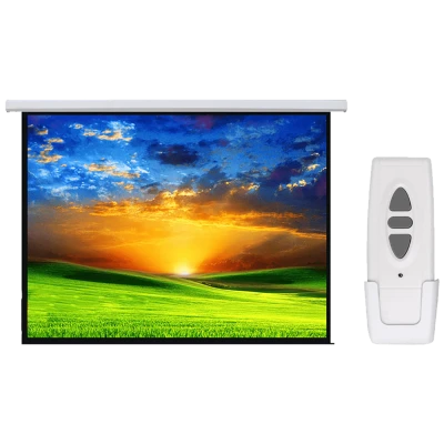 Maclean Platno za projektor sa motorom, 167", 300 x 300 cm - MC-562