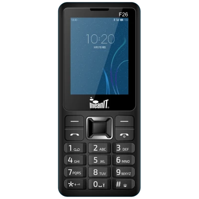 MeanIT Mobilni telefon , 2.4"" zaslon, Dual SIM, BT, FM radio, crna - F26 Black