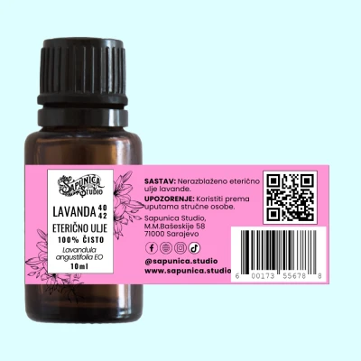 Eterično ulje lavande 40/42- Lavandula mix 10 ml