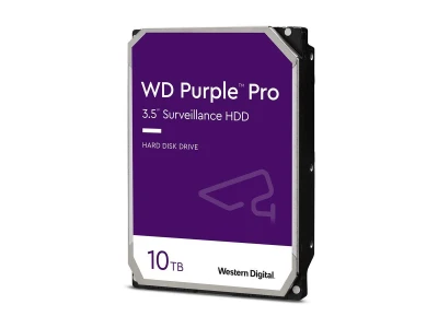 WD HDD 10TB Purple Pro 7200SATA,Smart Video HDD