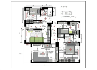 Renoviran stan 83m2 Centar