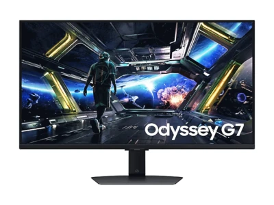 Samsung 32" Odyssey G7 4K UHD3840x2160, IPS, 1000:1, 180Hz350cd, 2xHDMI, DP, USB, Pivot, Tilt, Swi