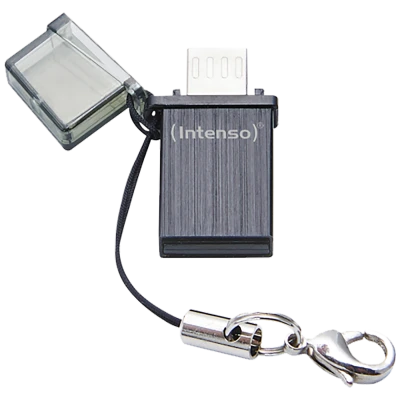 (Intenso) USB Flash drive 32GB Hi-Speed USB 2.0, Micro USB port - BULK-USB2.0-32GB/Mini Mobile-Line