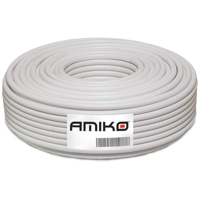Amiko Koaksijalni kabl RG-6, CCS, 90dB, 100 met. - RG6/90db - 100m