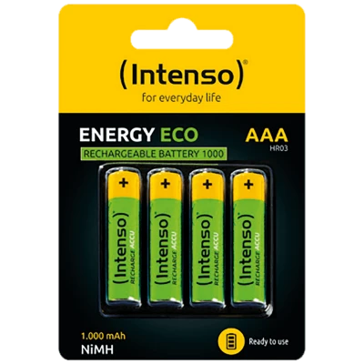 (Intenso) Baterija punjiva AAA / HR03, 1000 mAh, blister 4 kom - AAA / HR03/1000