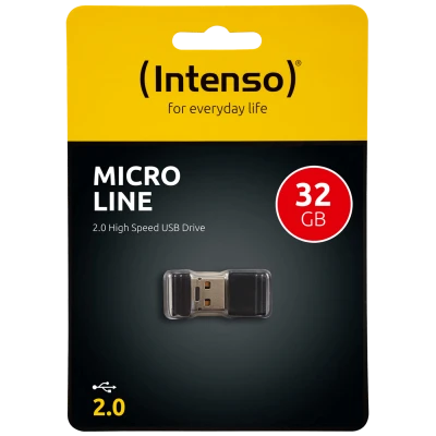 (Intenso) USB Flash drive 32GB Hi-Speed USB 2.0, Micro Line - ML32