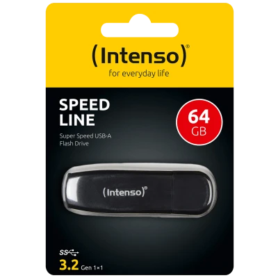 (Intenso) USB Flash drive 64GB Hi-Speed USB 3.2, SPEED Line - USB3.2-64GB/Speed Line