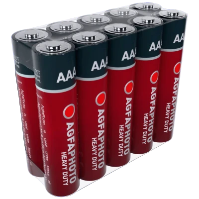 Agfa Baterija Zinc-Carbon, AAA, 1.5 V, blister 10 kom. - AAA SHRINK S2x5