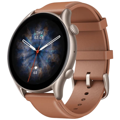 Amazfit SAT pametni, 1.45" AMOLED, vodootporan 5ATM, BT - GTR 3 Pro Brown