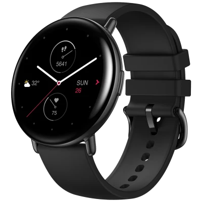 Amazfit SAT pametni, 1.28" AMOLED, vodootporan 5ATM,BT - Zepp E (round) Onyx Black