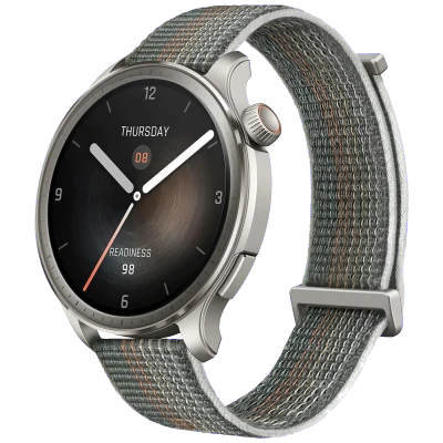 Amazfit Pametni sat, 1.5" AMOLED, vodootporan 5ATM, BT, WiFi, GPS - Balance Nylon - Sunset Grey