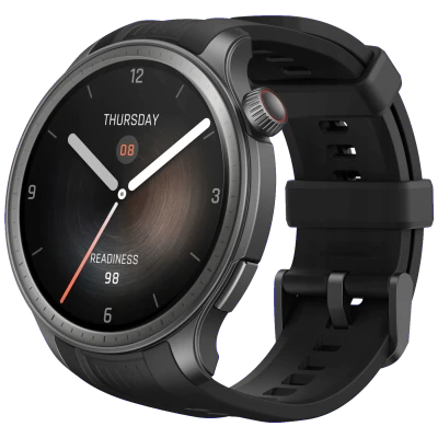 Amazfit Pametni sat, 1.5" AMOLED, vodootporan 5ATM, BT, WiFi, GPS - Balance Silicon - Midnight