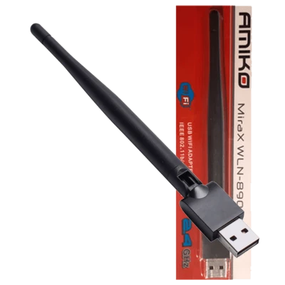 Amiko Wi-Fi mrežna kartica, USB, 2.4 GHz, 150 Mbps - WLN-890