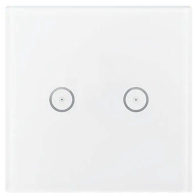 Amiko Home Prekidač, zidni, za dva uređaja - SMART SWITCH 2 CH