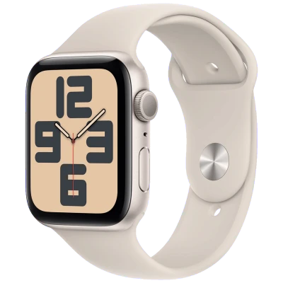 Apple Pametni sat, 1.57" LTPO OLED zaslon, vodootporan, BT, WiFi - Watch SE 2024 GPS 40mm Starlight SB