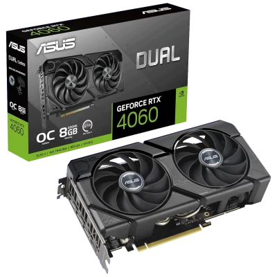 Asus Grafička kartica, RTX4060 EVO OC , 8GB DDR6, 128bit, PCIe4.0 - 90YV0JC7-M0NA00