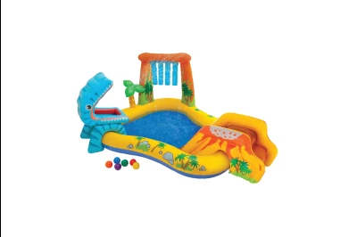 Bazen DINOSAURUS PLAY CENTAR 2,49 x1,91 x 1,09 m