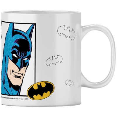 DC Šolja, Batman, 330 ml - Batman 056 DC White mug