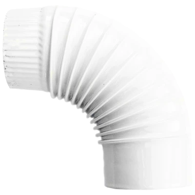 DINAMO Dimovodna kriva/koljeno, bijela - Kriva bijela