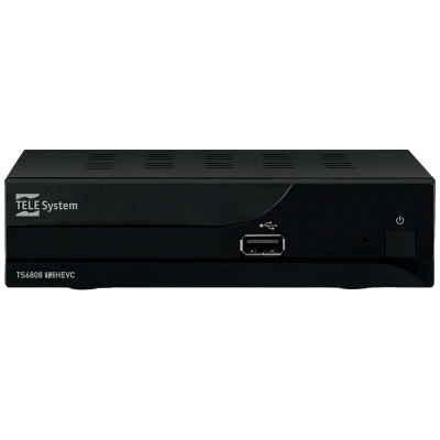 TELE System Prijemnik zemaljski, DVB-T/T2, H.265, SCART, HDMI  - TS6808 T2 HEVC