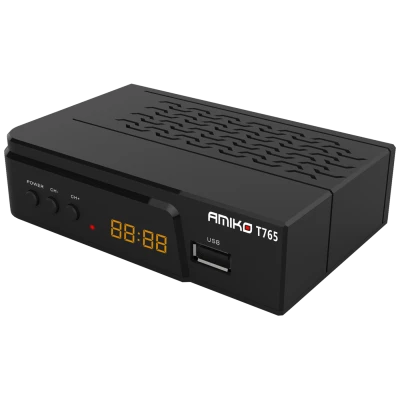 Amiko Prijemnik zemaljski, DVB-T2, H.265, Media Player,USB - T765