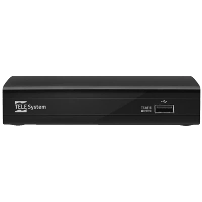TELE System Prijemnik zemaljski, DVB-T2, H.265/HEVC, SCART, USB - TS6815 T2 HEVC