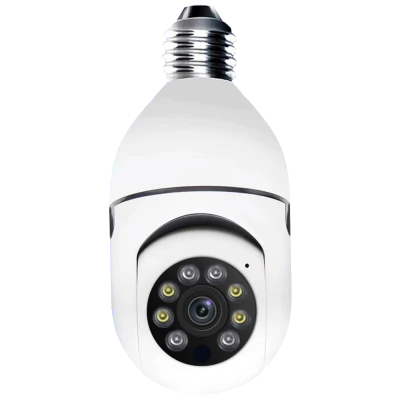 Escam Kamera za video nadzor, detektor pokreta, 4Mpixel, E27, WiFi - PR001