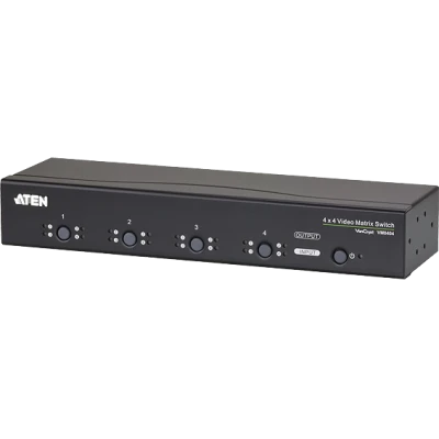 Valueline VGA switch, 4 x 4 audio/video + RS232 - VM0404-AT-G