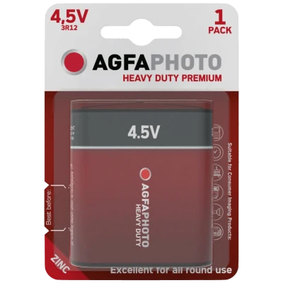 Agfa Baterija Zinc-Carbon, 4,5V blister pak. 1 komad - AF 3R12