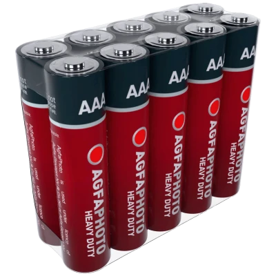 Agfa Baterija Zinc-Carbon, AAA, 1.5 V, blister 10 kom. - AAA SHRINK S2x5