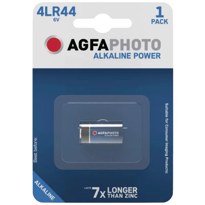 Agfa Baterija alkalna, za alarm, 6 V, blister pak. 1 kom. - 4LR44 B1