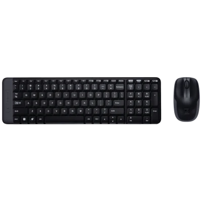 Logitech Tastatura + miš, bežični set, 2.4 GHz - MK220