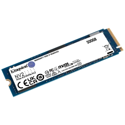 Kingston SSD Disk, 500GB, M.2 NV2 NVMe PCIe 4.0 x 4 - SNV2S/500G