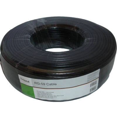 Eule RG-59 kabl sa napajanjem,2x0,5mm,100met - CAB-5100