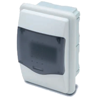 Famatel Kutija za osigurače podžbuk, 4 osigurača, providna, IP40 - 3504-F-M-KP/4