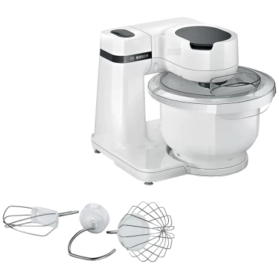 Bosch Mikser sa posudom, 700W, 4 brzine, kuhinjski robot - MUMS2AW00