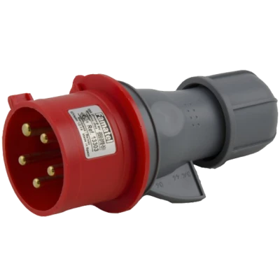 Famatel Utikač, 32A/380÷415, 5 Polni (3P+N+E), IP44 - 13303