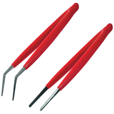 SMA Pinceta, 150 mm,  2kom. sa ravnim i vrhom pod kutom od 45°,  - 908-T301