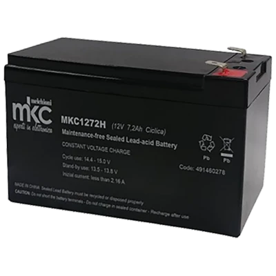 MKC Baterija akumulatorska, premium, 12V / 7.2Ah - MKC1272H
