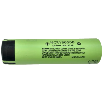 Panasonic Baterija akumulatorska, 18650B, 3.7V, 6.8A, 3400mAh - PA18650-B