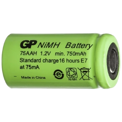 GP Baterija akumulatorska 2/3 AA, NiMH 1.2 V, 750 mAh - GPAA-750-1.2V