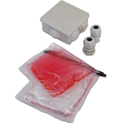 Famatel Razvodna kutija nadžbuk 80x80, vodonepropusna, IP68+ GEL - 3002-GL