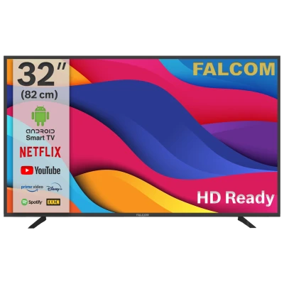 Falcom Televizor Smart LED TV 32" HD Ready, Bluet. ,WiFi, Android - TV-32LTF022SM
