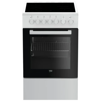 Beko Štednjak, 4 staklokeramičke ringle, pećnica, A - FSS 57100 GW