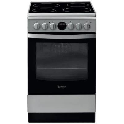 Indesit Štednjak, 4 staklokeramičke ringle, pećnica 59 lit., 50cm, A - IS5V5CCX/EU