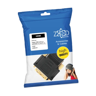 ZED electronic Adapter HDMI na DVI - HDMI-DV