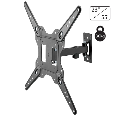 home Nosač za TV prijemnike 23"- 55", 30 kg, zidni, full motion - LCDH 321