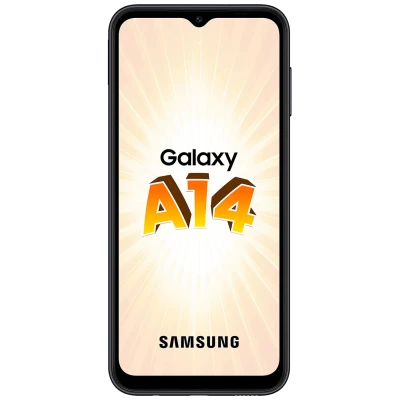 Samsung Smartphone 6.6", Octa Core 2.0GHz, RAM 4GB, 50 Mpixel - Galaxy A14 4GB/64GB Black